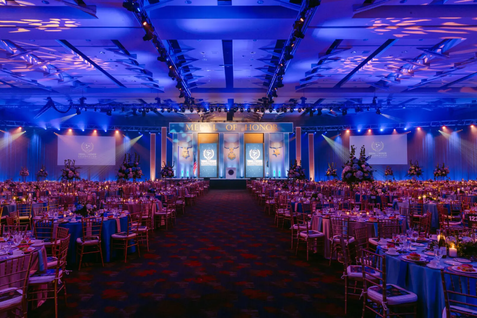 Medal of Honor ceremony function room