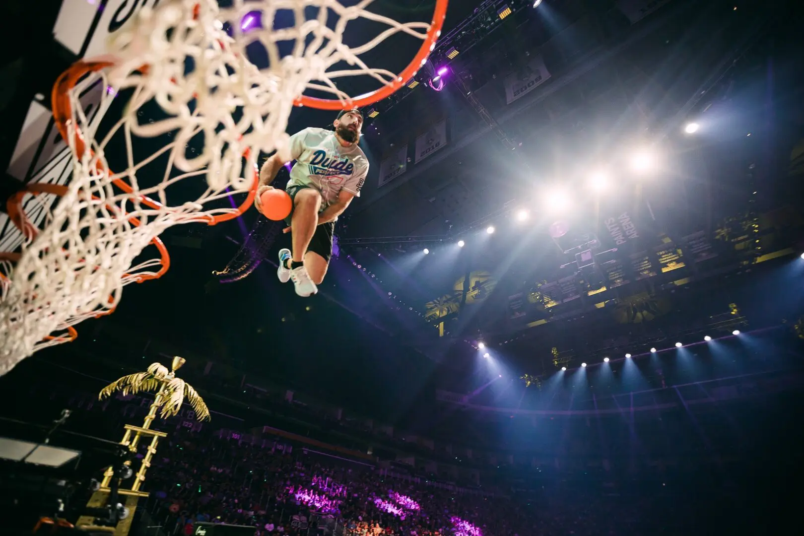 A beautiful sunset with vibrant orange and pink hues over a calm sea.