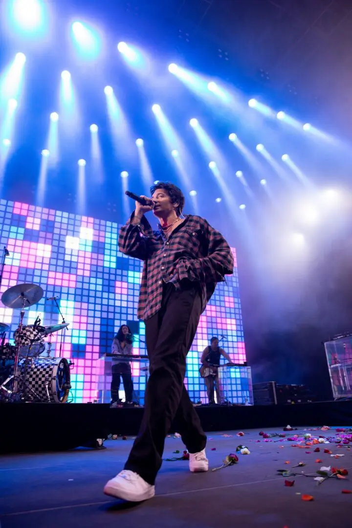 A beautiful sunset with vibrant orange and pink hues over a calm sea.