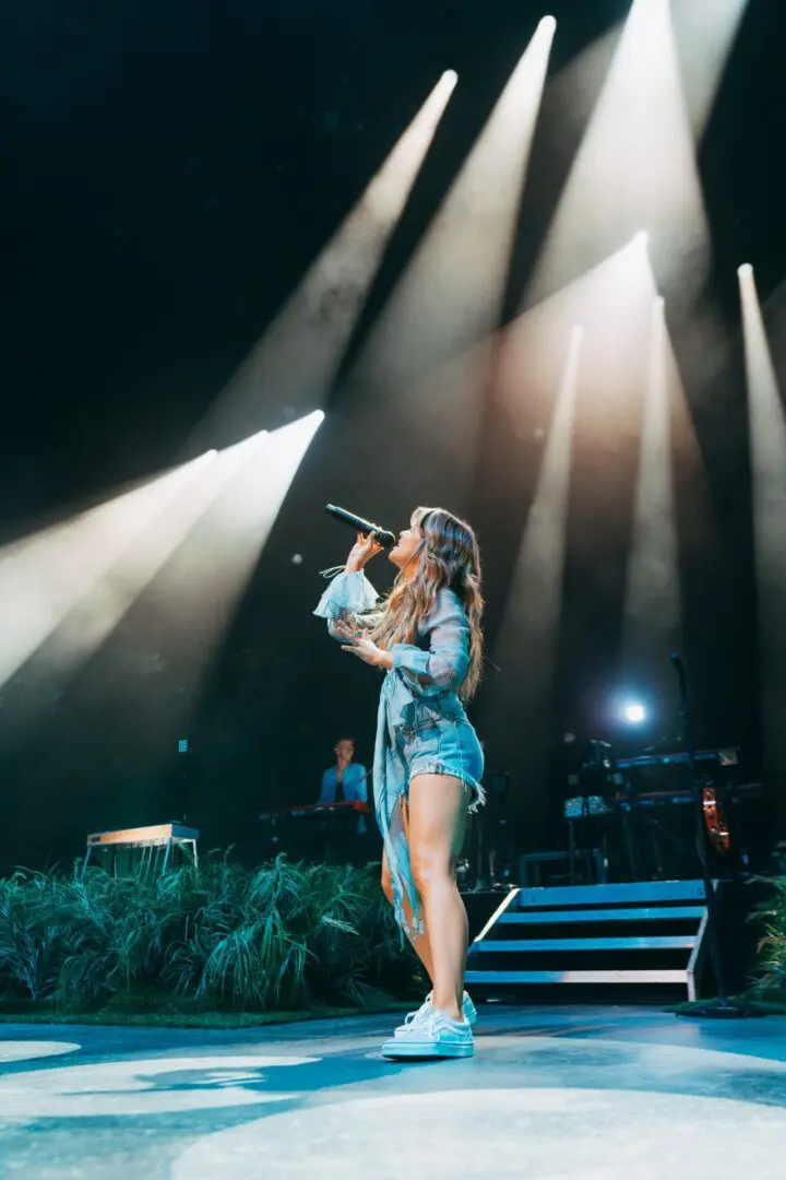 A beautiful sunset with vibrant orange and pink hues over a calm sea.