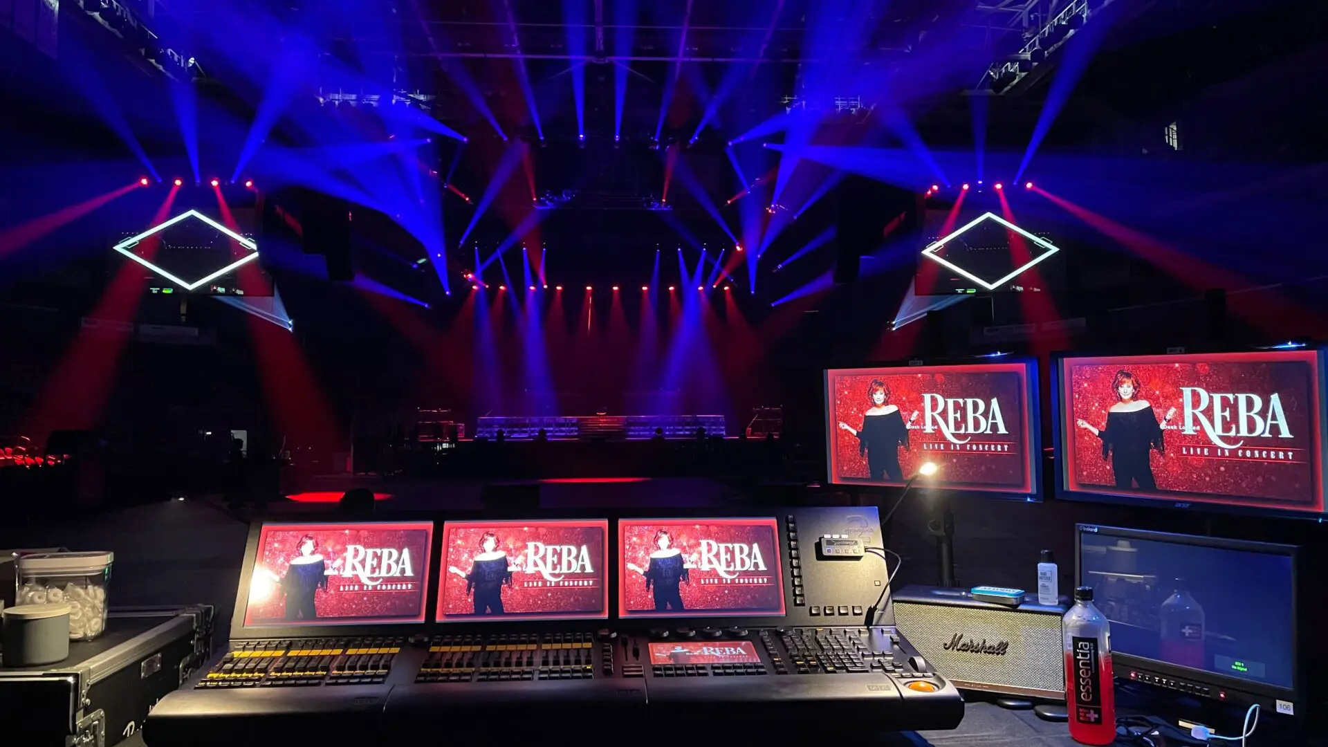 A beautiful sunset with vibrant orange and pink hues over a calm sea.