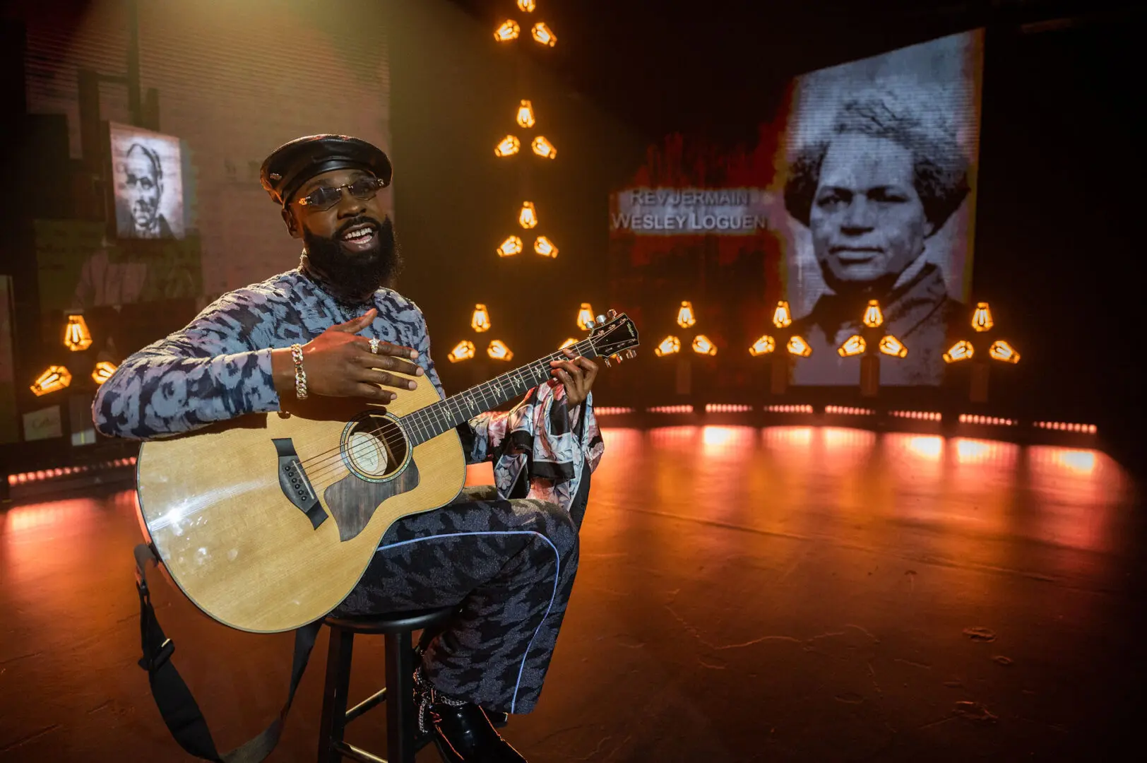 A beautiful sunset with vibrant orange and pink hues over a calm sea.