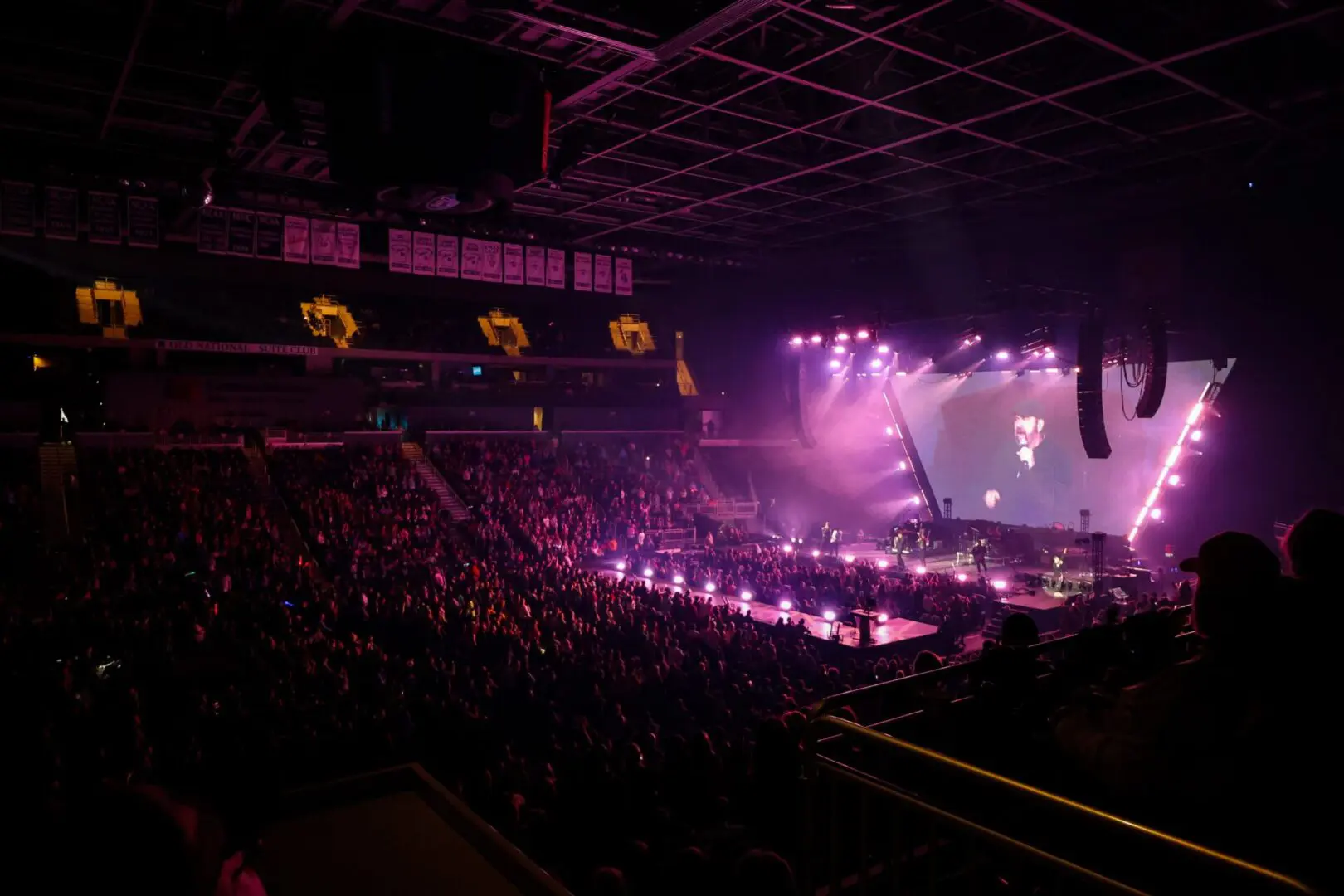A beautiful sunset with vibrant orange and pink hues over a calm sea.