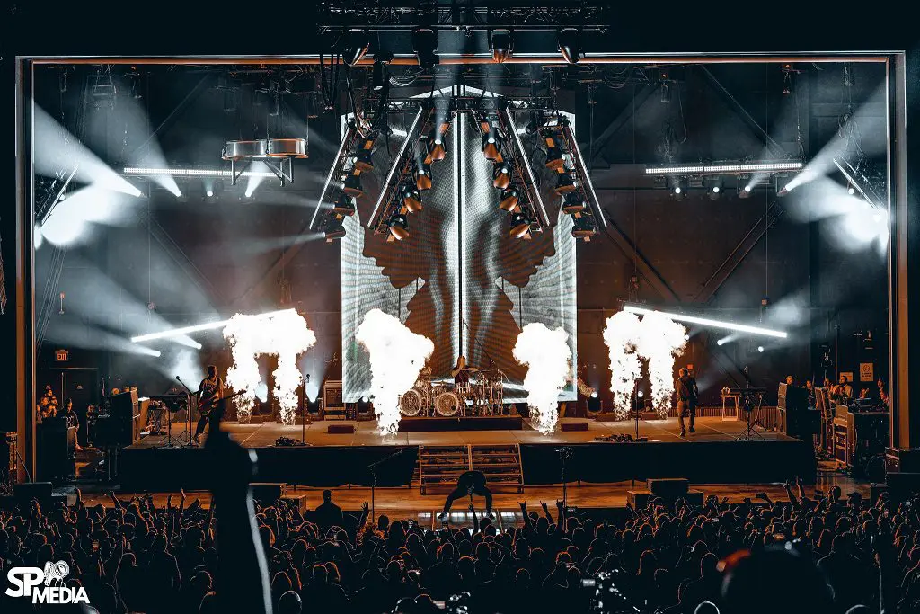Bandit Lites Nominated for Parnelli Award featuring an image of a stage with smoke coming out of it.