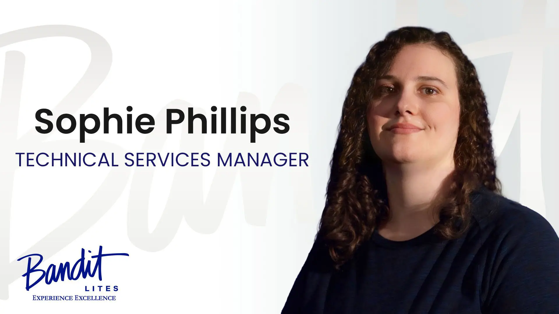 Professional portrait of a woman named Ellie Phillips, Services Manager.