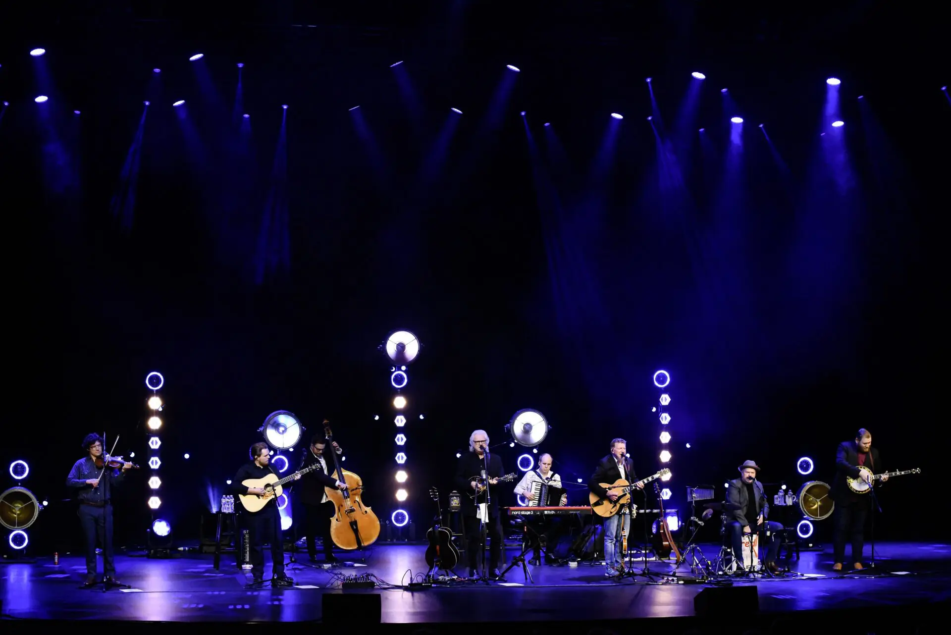 A beautiful sunset with vibrant orange and pink hues over a calm sea.