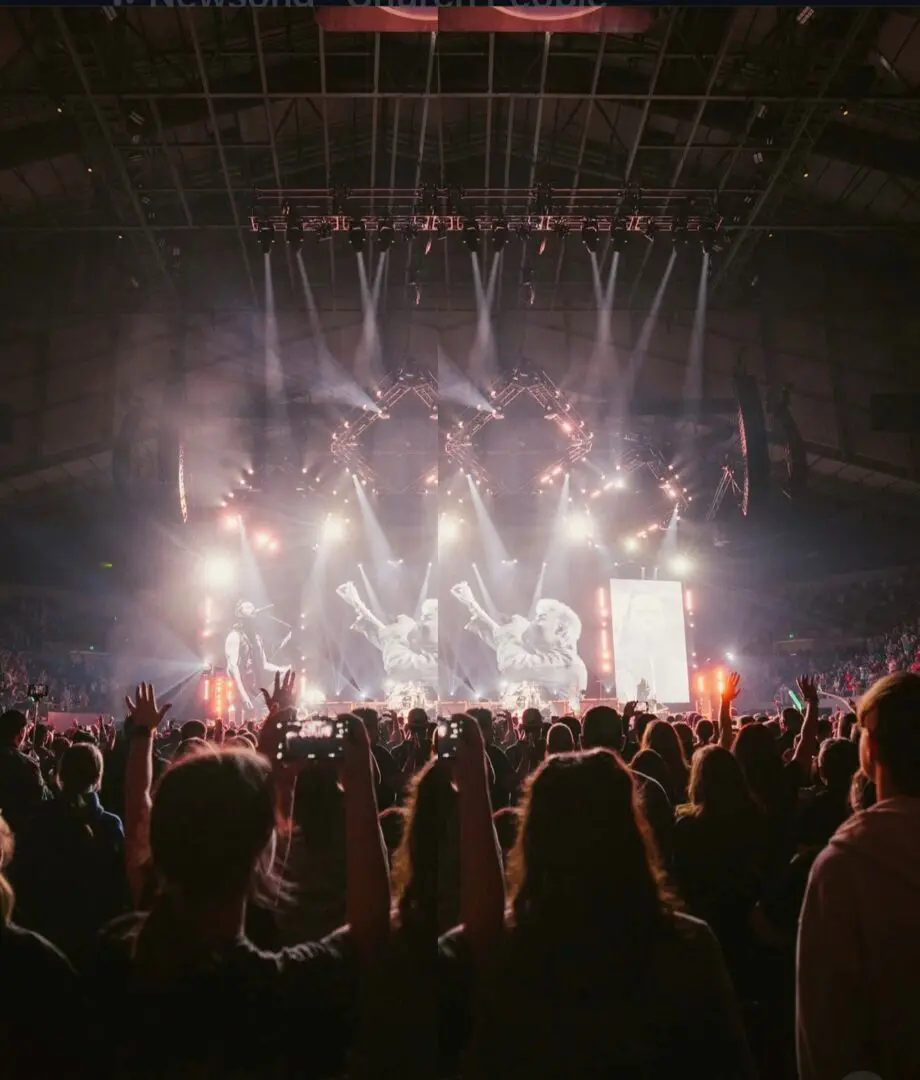 A beautiful sunset with vibrant orange and pink hues over a calm sea.