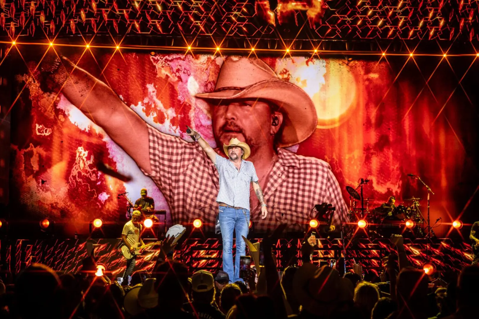 A beautiful sunset with vibrant orange and pink hues over a calm sea.