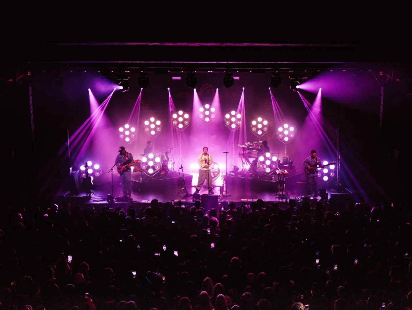 A beautiful sunset with vibrant orange and pink hues over a calm sea.