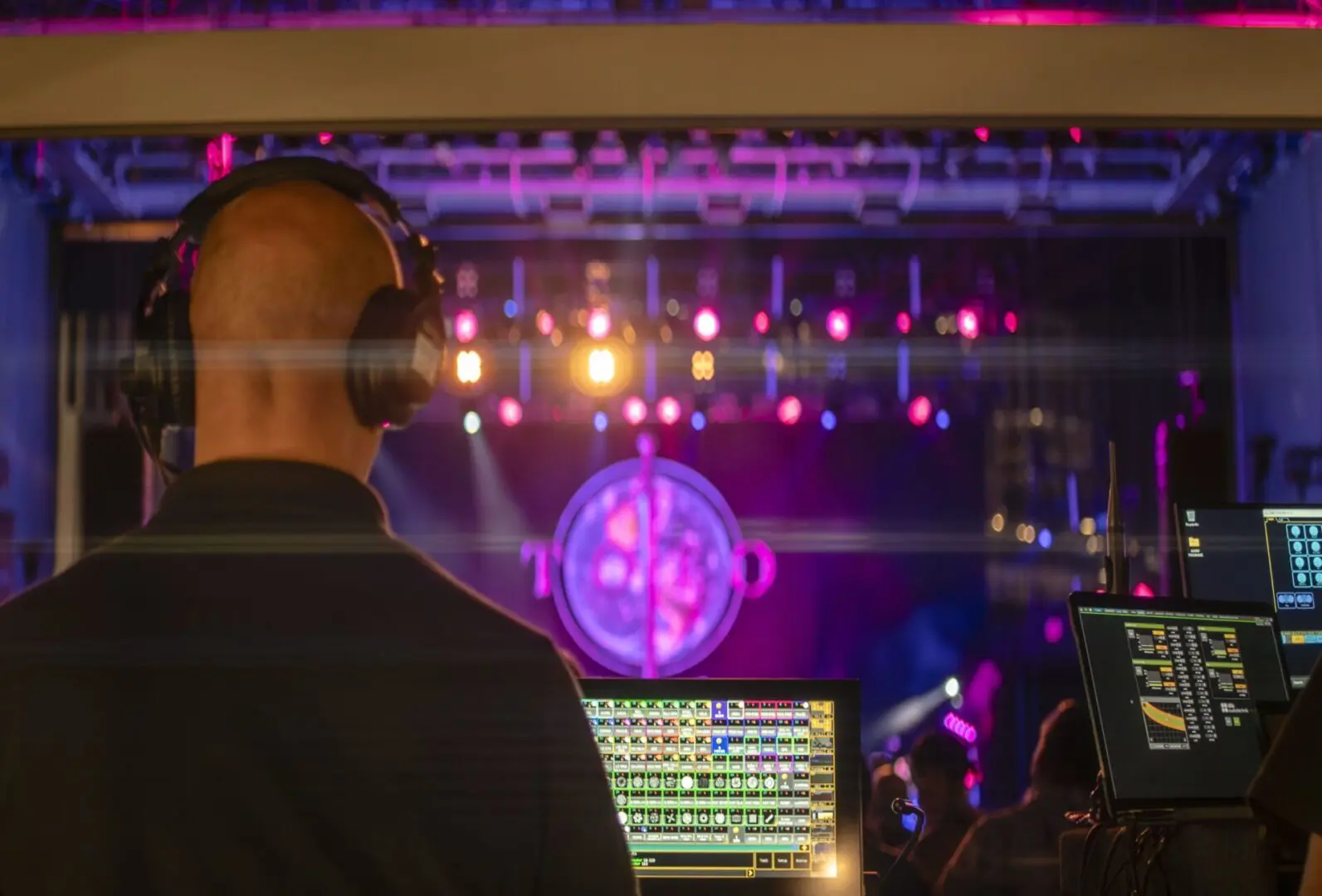 A beautiful sunset with vibrant orange and pink hues over a calm sea.