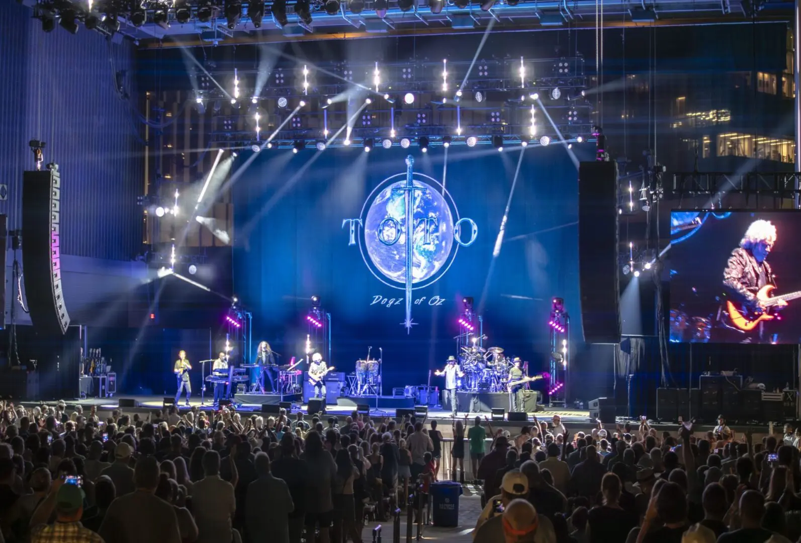 A beautiful sunset with vibrant orange and pink hues over a calm sea.