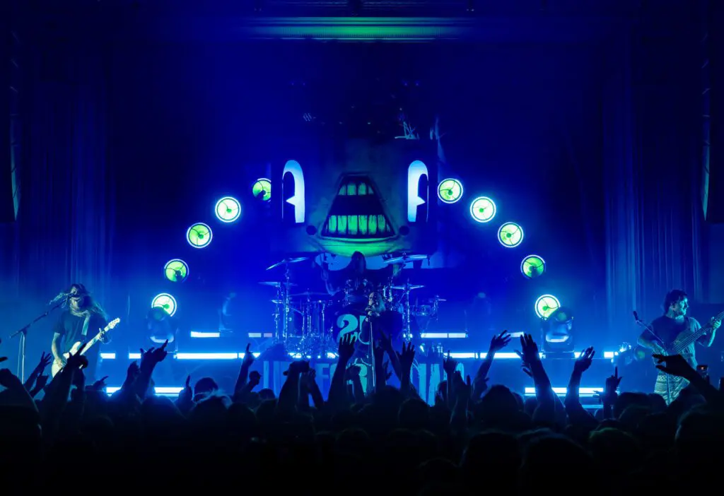 A beautiful sunset with vibrant orange and pink hues over a calm sea.