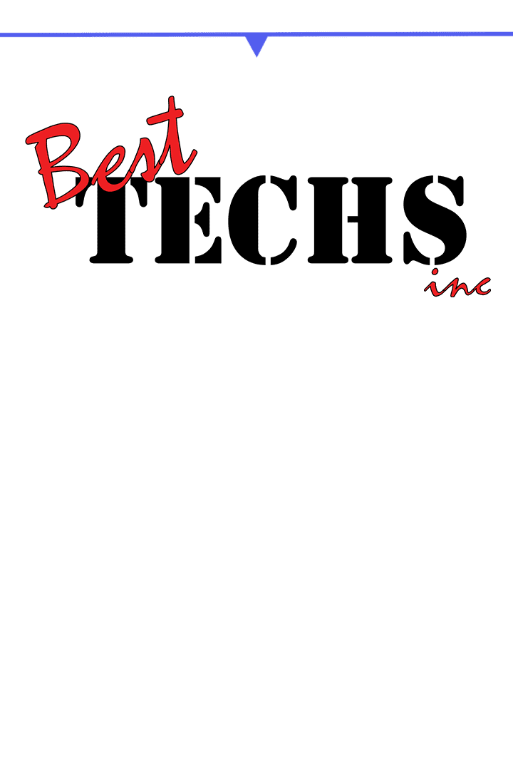 Logo for Best Techs Inc in bold and stylish fonts.