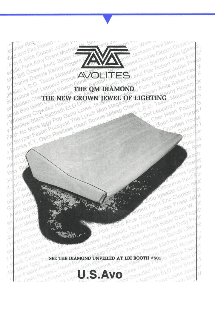 Vintage ad for Absolutes trim skimming bed sheets.