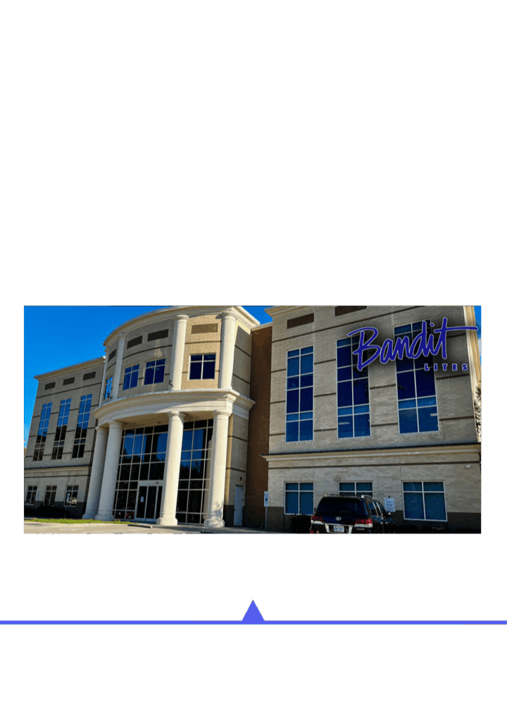 Exterior view of a modern bank building under clear blue sky.