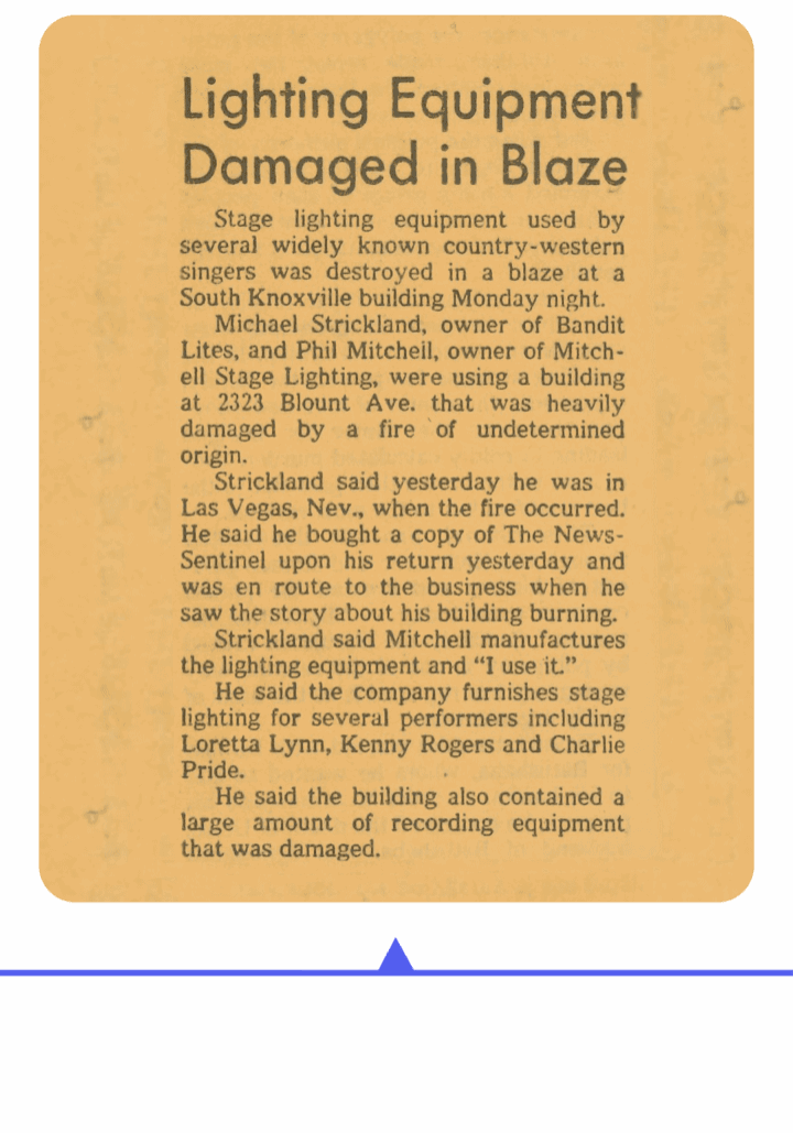 Newspaper clipping about a determined hiker overcoming challenges.